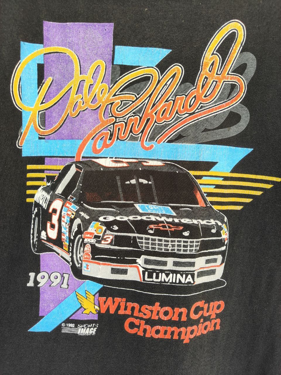 NASCAR 💥LAST CALL💥 ©️1992 Vintage Nascar Winston Cup Champion T Size US S / EU 44-46 / 1 - 4 Thumbnail