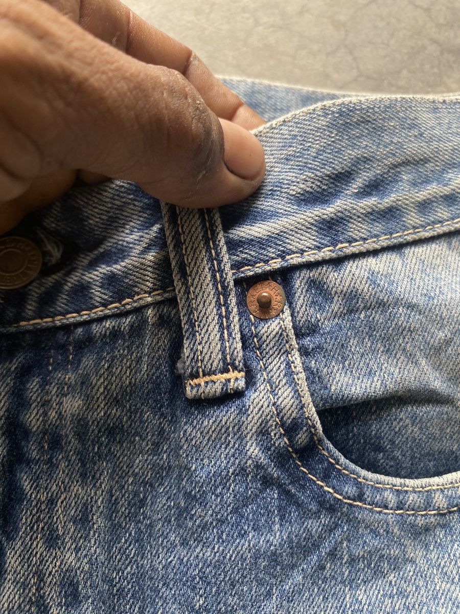 If Six Was Nine × Japanese Brand Vintage blue blue denim pants Size US 33 - 11 Thumbnail