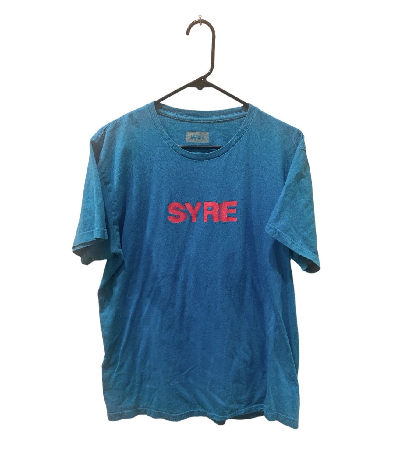 image of Jaden Smith x Msftsrep Syre Tee in Blue, Men's (Size Large)