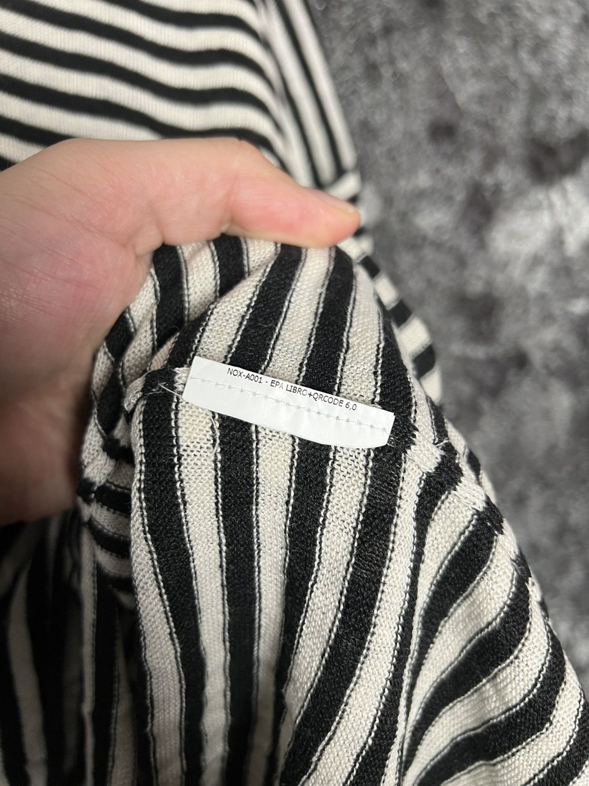 Max Mara × Weekend Max Mara Max Mara Stripped Lightweight Hoodie Long Sleeve Size M Size M / US 6-8 / IT 42-44 - 5 Thumbnail