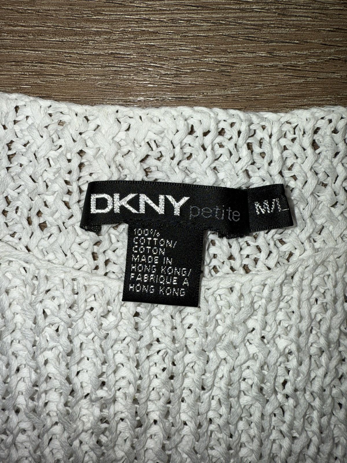 Other ***FINAL DROP***RARE 00s DKNY PETITE STRETCH KNIT SHIRT M/L Size L / US 10 / IT 46 - 7 Thumbnail