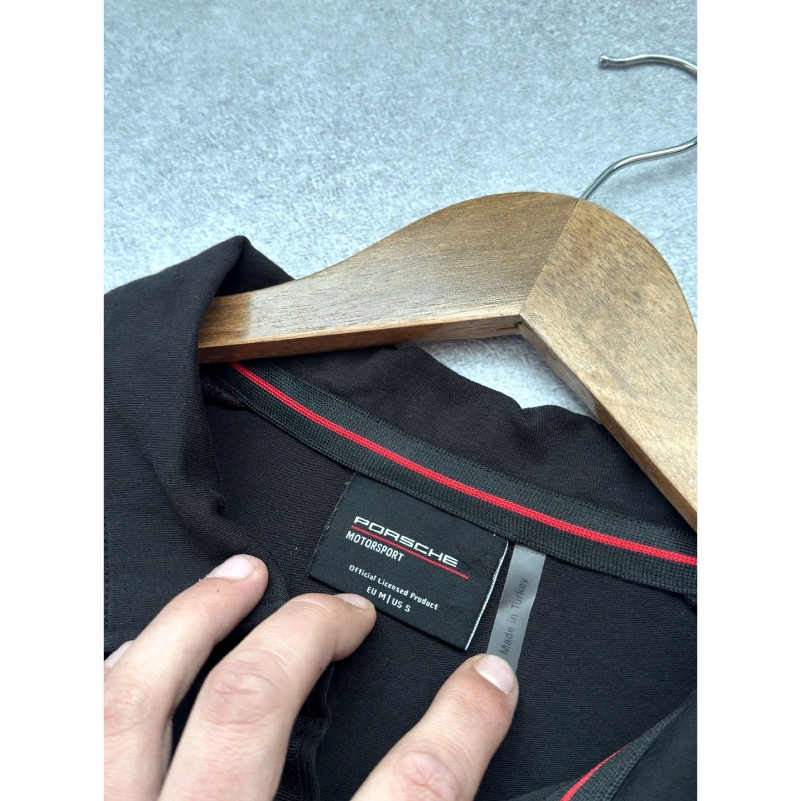 Vintage VINTAGE Porsche MotorSport Racing Big Logo Polo Black Shirt M Men Size US M / EU 48-50 / 2 - 6 Thumbnail