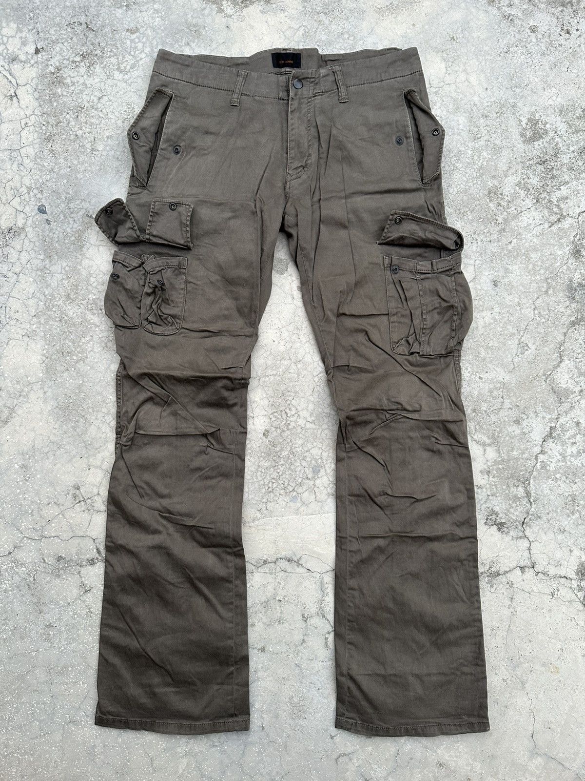 Tete Homme Vintage Tete Homme Bondage Cargo Trouser Pants Size US 34 / EU 50 - 1 Thumbnail