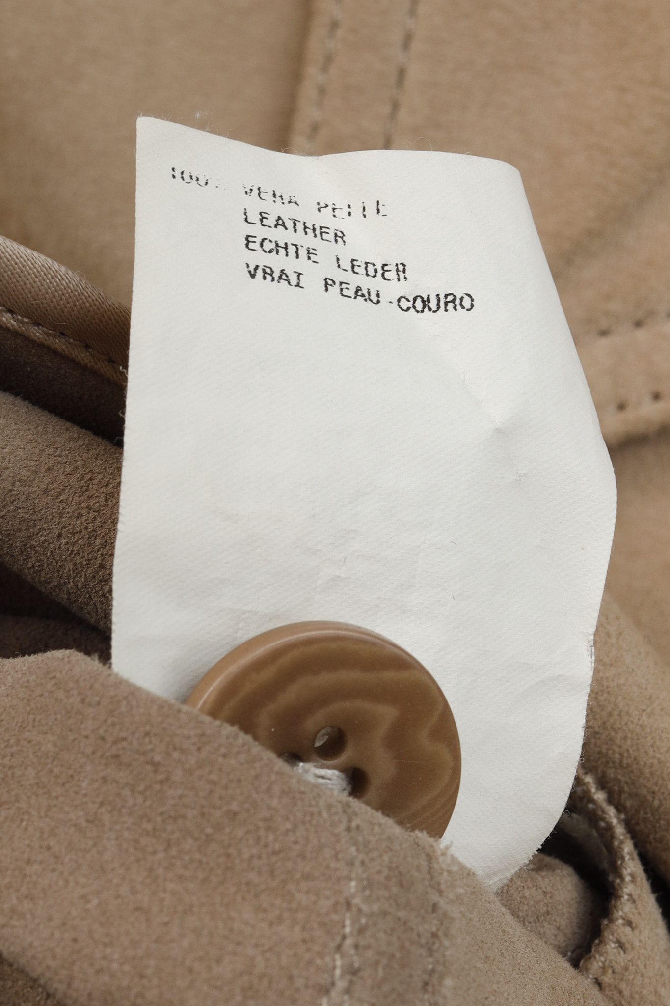 Armani Collezioni Armani Collezioni 2004 Tan Suede Jacket Size L / US 10 / IT 46 - 11 Thumbnail