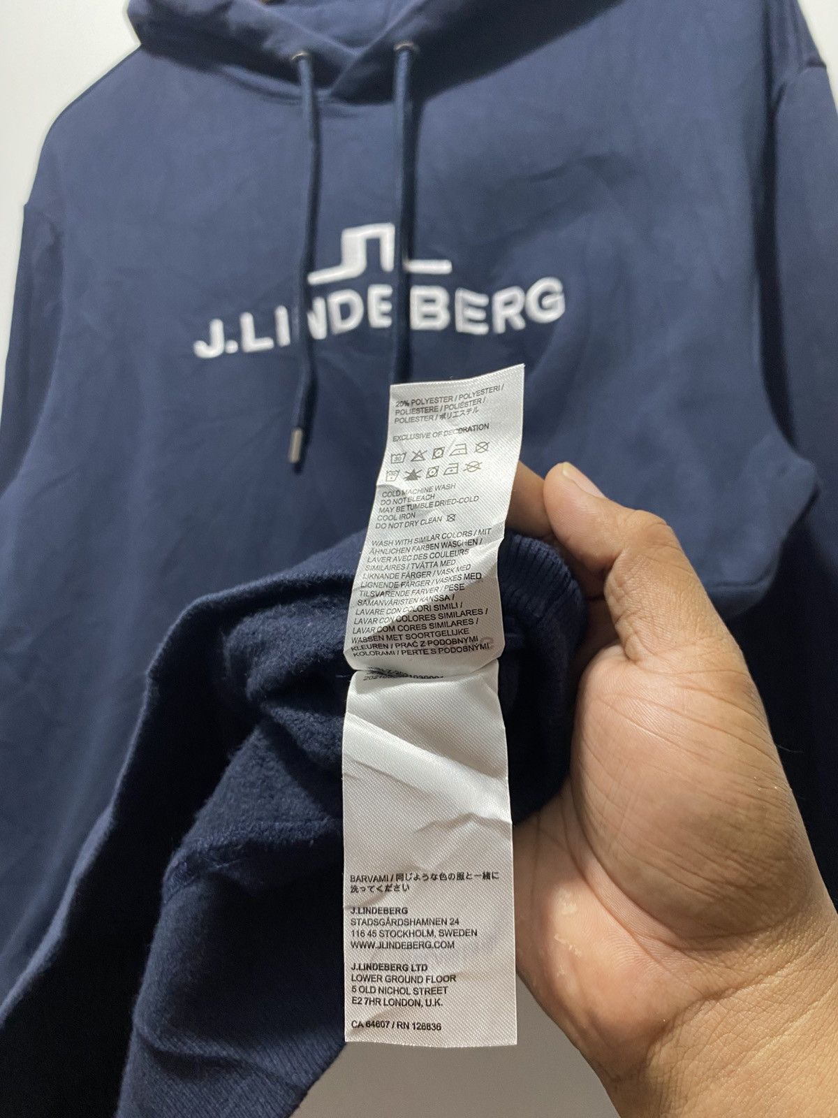 J.Lindeberg J. LINDEBERG ALPHA HOODIE JACKET Size US M / EU 48-50 / 2 - 9 Thumbnail