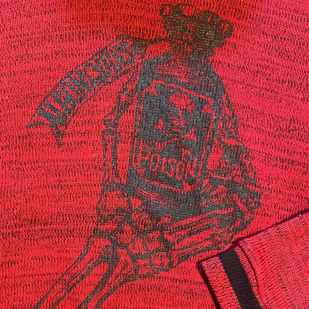 Other ALGONQUINS JAPANESE DEADSTOCK SKULL POISON GRAPHIC SWEATER Size M / US 6-8 / IT 42-44 - 3 Thumbnail
