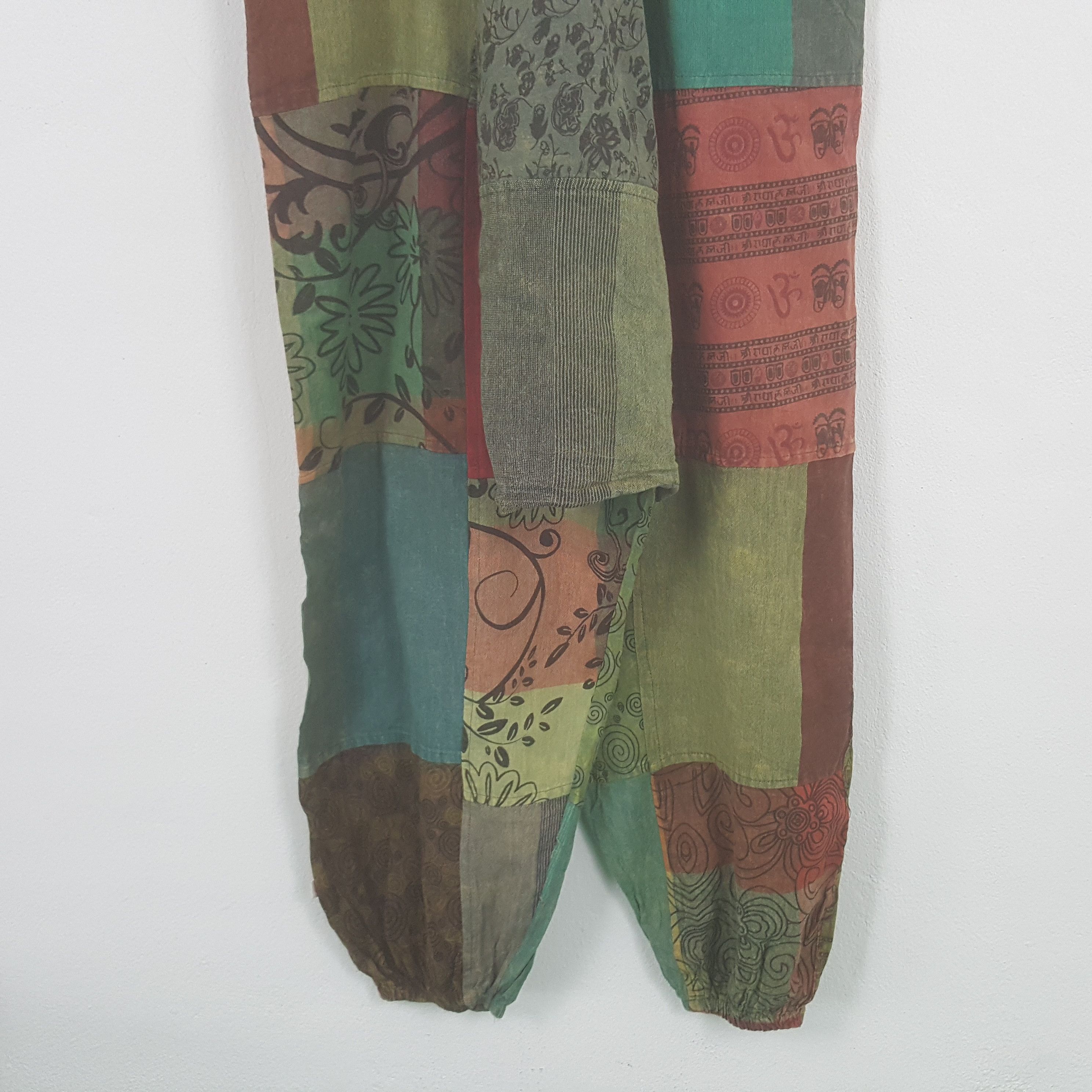Japanese Brand Vintage Hippie Patches Art Japanese Style Overall Size US 28 / EU 44 - 6 Thumbnail