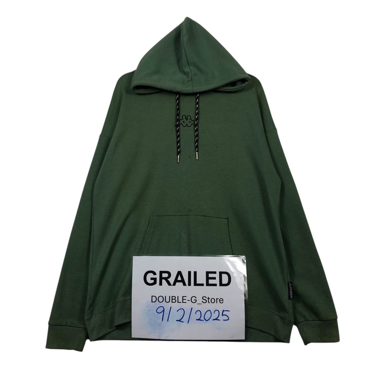 Japanese Brand × Vintage 📌Vintage Hoodie Pull Over Kappa Big Logo Spell Out Design Size US L / EU 52-54 / 3 - 2 Thumbnail