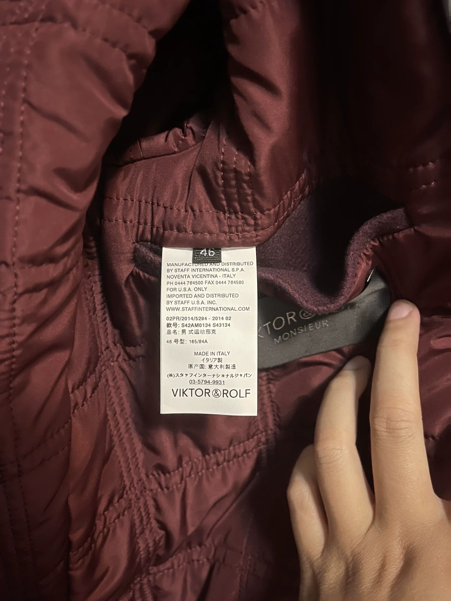 Viktor & Rolf Viktor & Rolf Wool-Blend Faux Two-Piece Short Coat 46 NWT Size US S / EU 44-46 / 1 - 7 Thumbnail