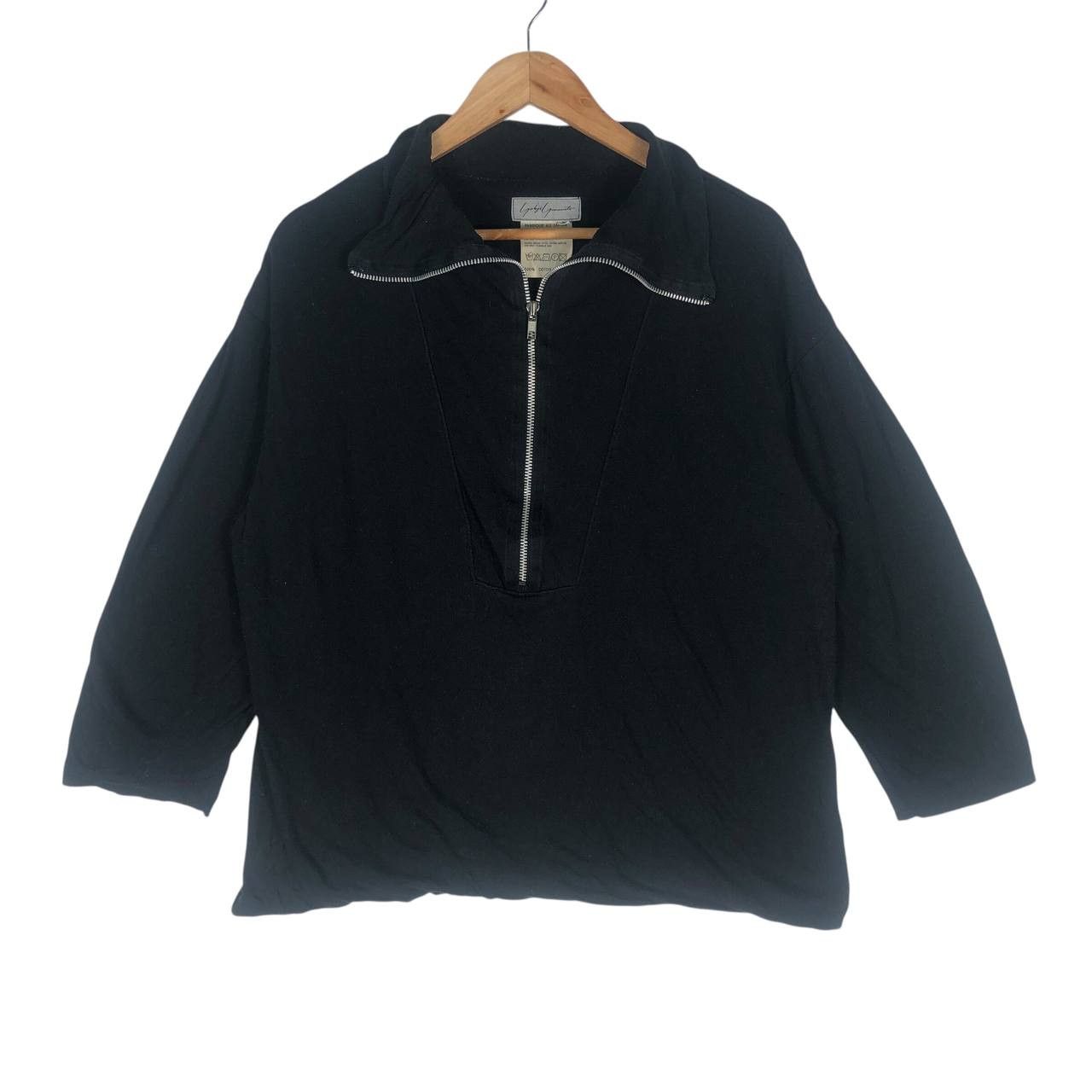 Yohji Yamamoto Half Zipper Pullover