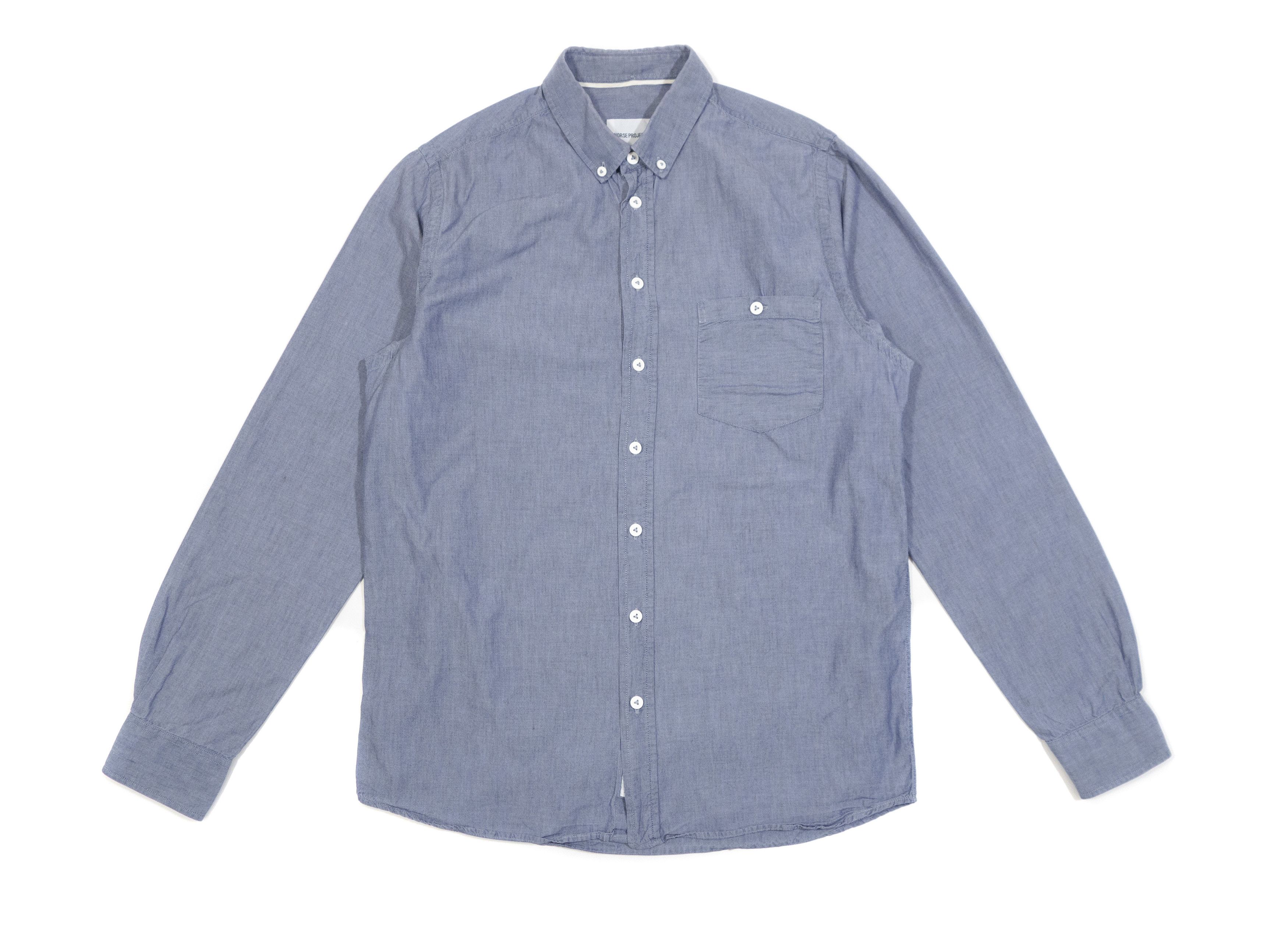 Norse Projects Anton Selvedge Pocket S11 Shirt Size US M / EU 48-50 / 2 - 1 Thumbnail