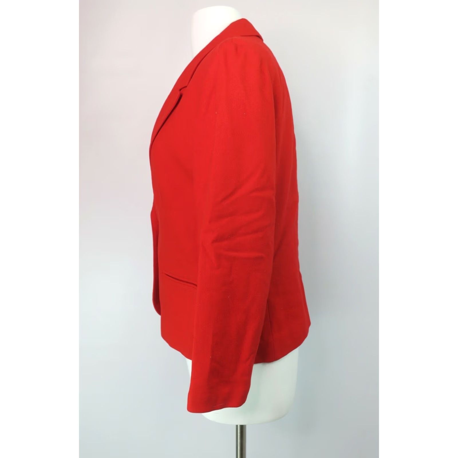 Pendleton Vintage Pendleton Blazer Sz L Red Wool VTG 70s Solid Work Career Suit Jacket Size L / US 10 / IT 46 - 6 Thumbnail