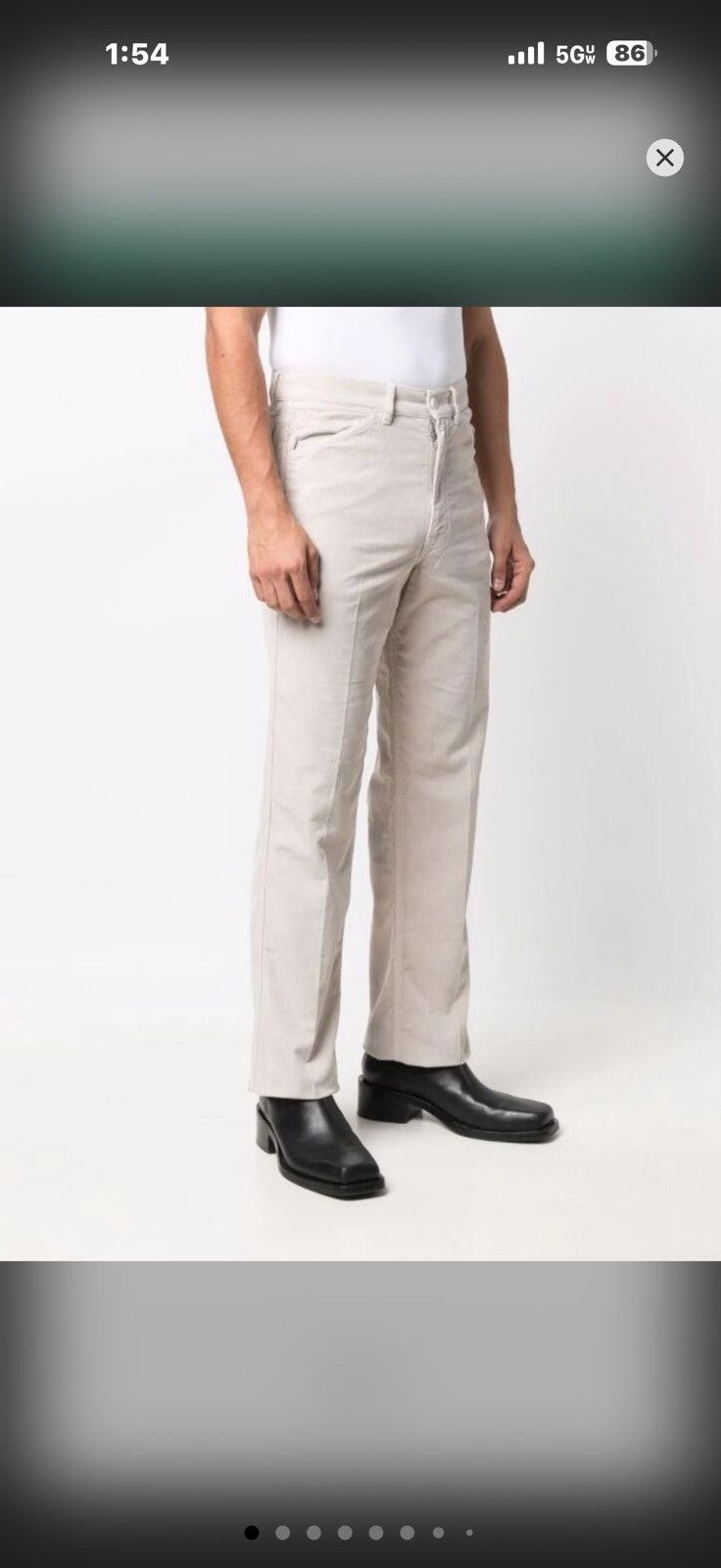 Lemaire Lemaire mens pants 52/34. $690 Size US 36 / EU 52 - 1 Thumbnail