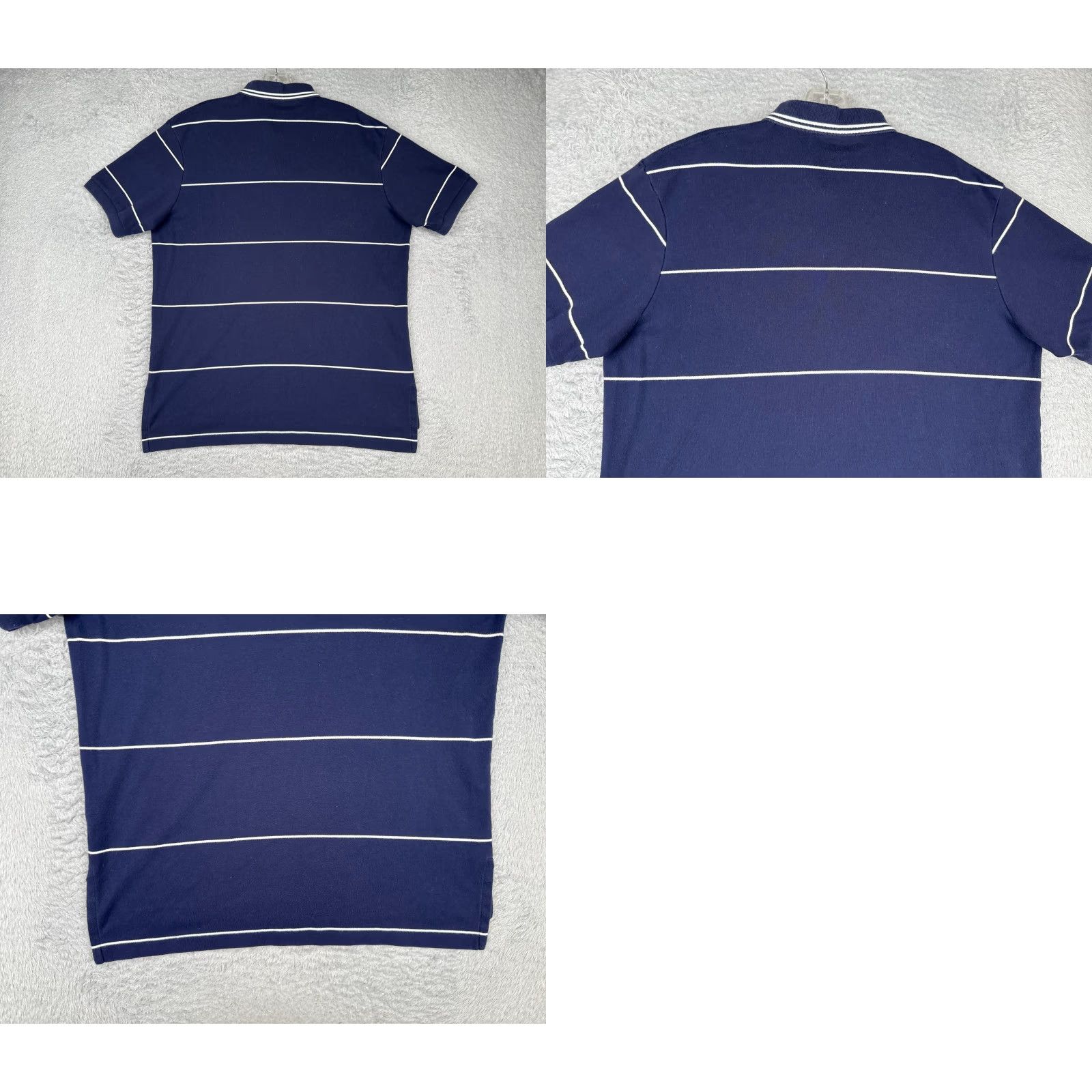 Ralph Lauren VINTAGE Polo Ralph Lauren Shirt Men Medium Blue Stripe 100% Cotton READ Size US M / EU 48-50 / 2 - 9 Thumbnail