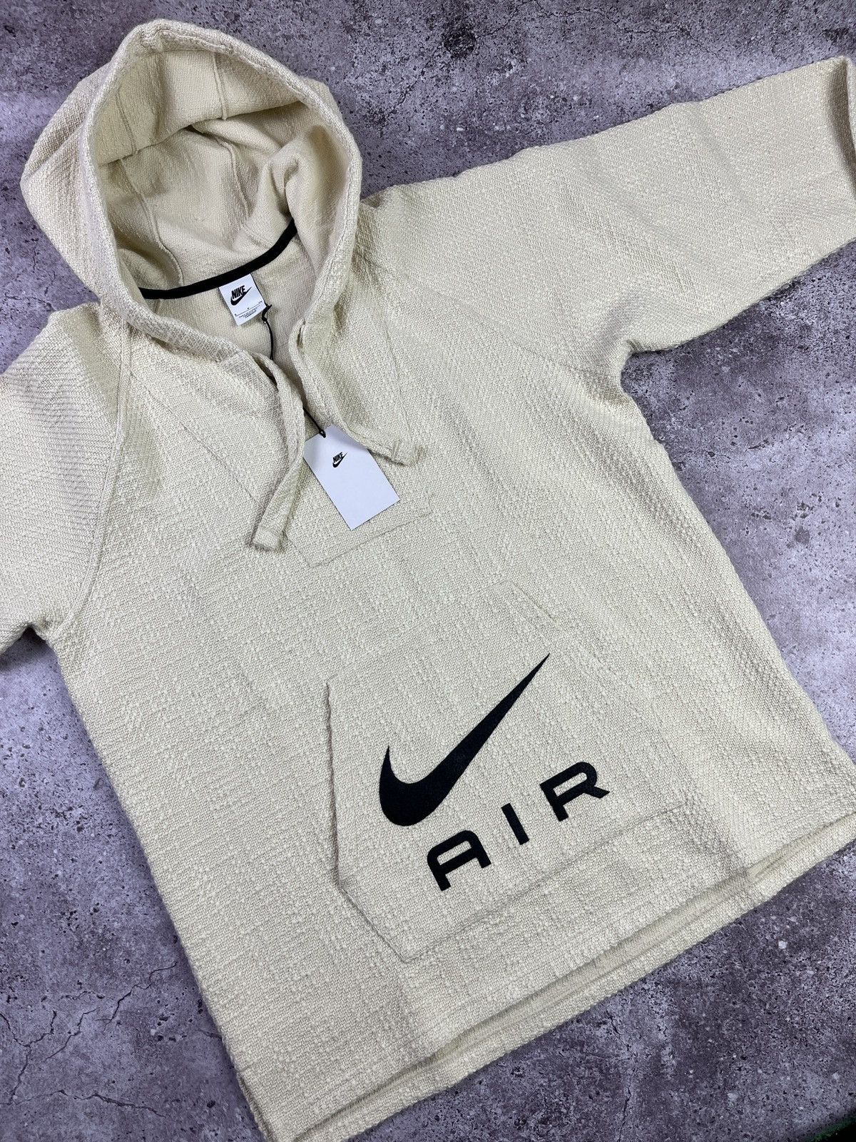 Nike × Stussy Nike x Stussy NRG Pullover Hoodie Natural SS22 Fossil Unisex Size US S / EU 44-46 / 1 - 3 Thumbnail