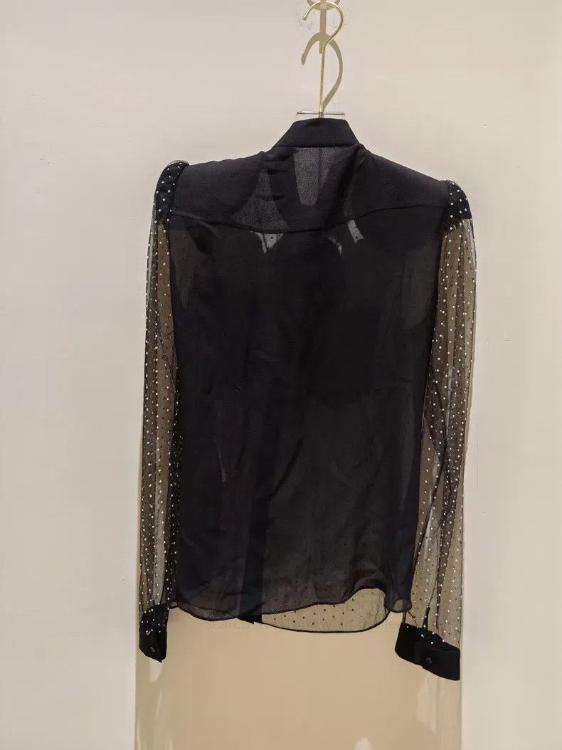 Givenchy Givenchy Lace Women's Long-Sleeve Shirt Size XS / US 0-2 / IT 36-38 - 1 Thumbnail