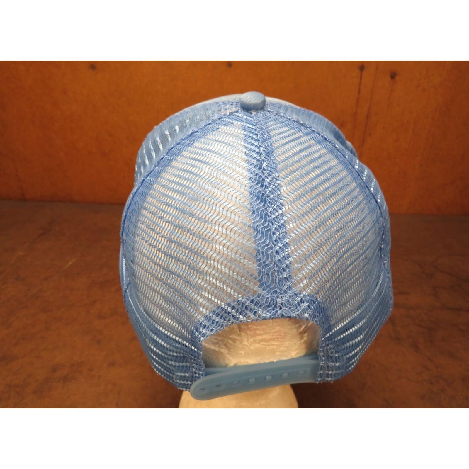 Vintage VINTAGE Hawaiian Islands Maui Kauai Molokai Lanai Kona Blue Snapback Hat Trucker Hat Men One Size Adjustable Blue Hawaii USA Size ONE SIZE - 3 Thumbnail