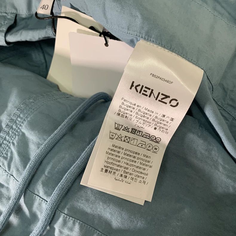 Kenzo KENZO Solid color cotton casual pants Size 26" / US 2 / IT 38 - 7 Thumbnail