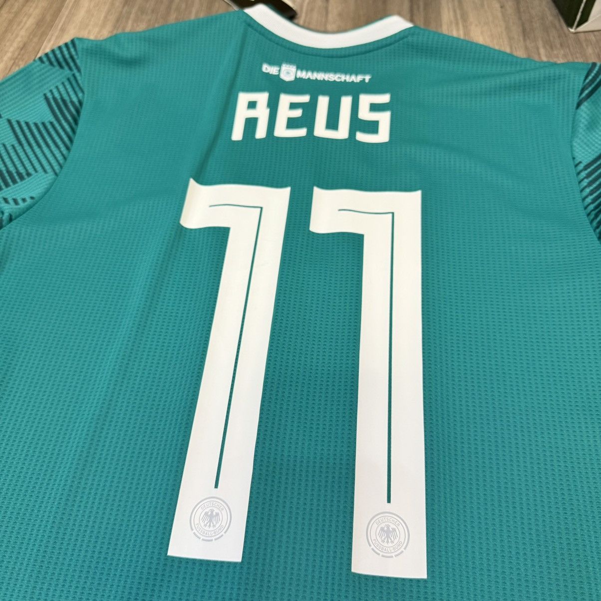 Adidas Germany 18/19 player issue away shirt #11 Reus (Bnwt) Size US L / EU 52-54 / 3 - 4 Thumbnail