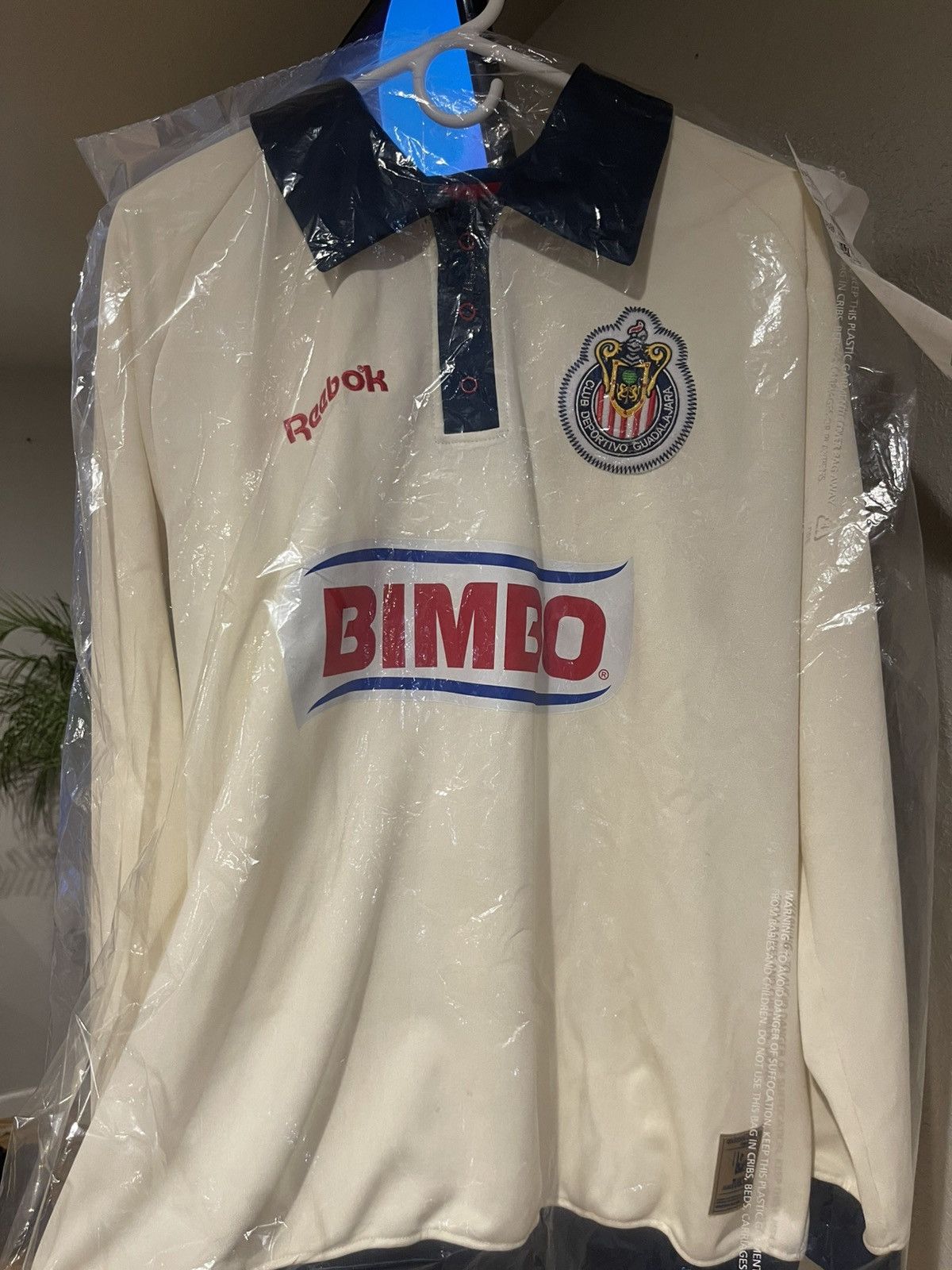 Chivas Guadalajara vintage Goal Keeper #1 Michel Reebok