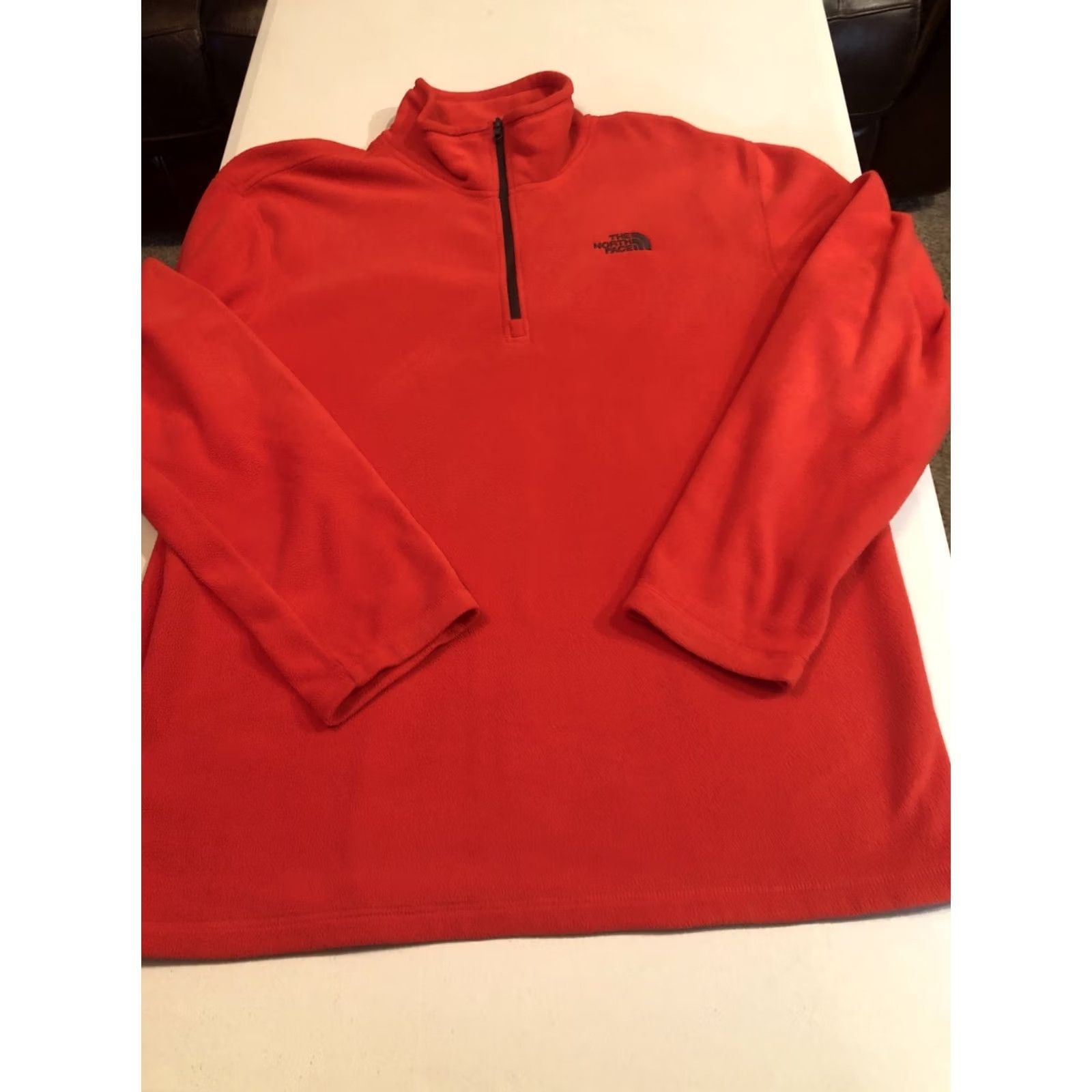 The North Face The North Face Jacket Mens M Red Fleece Zip Size Authenticity Tag Size US M / EU 48-50 / 2 - 3 Thumbnail