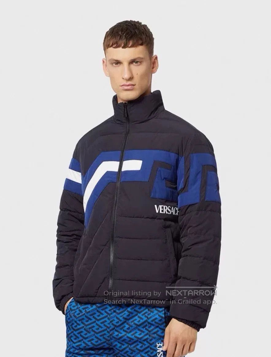 Versace Versace Stand Collar Reversible Padded Jacket. Size US M / EU 48-50 / 2 - 2 Thumbnail