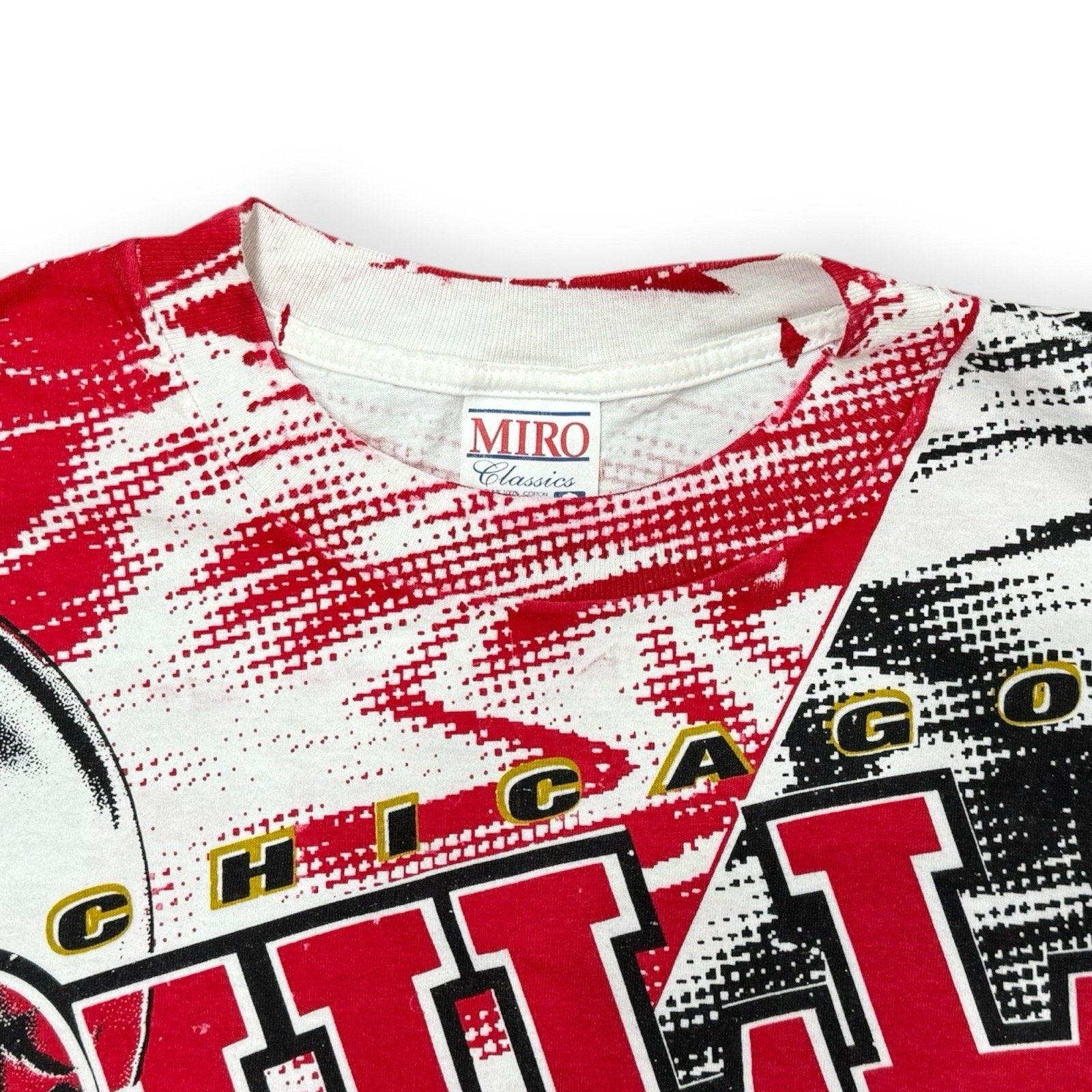 SAMI MIRO VINTAGE RARE Vintage AOP 1996 Chicago Bulls Championship NBA Shirt L Size US L / EU 52-54 / 3 - 4 Thumbnail