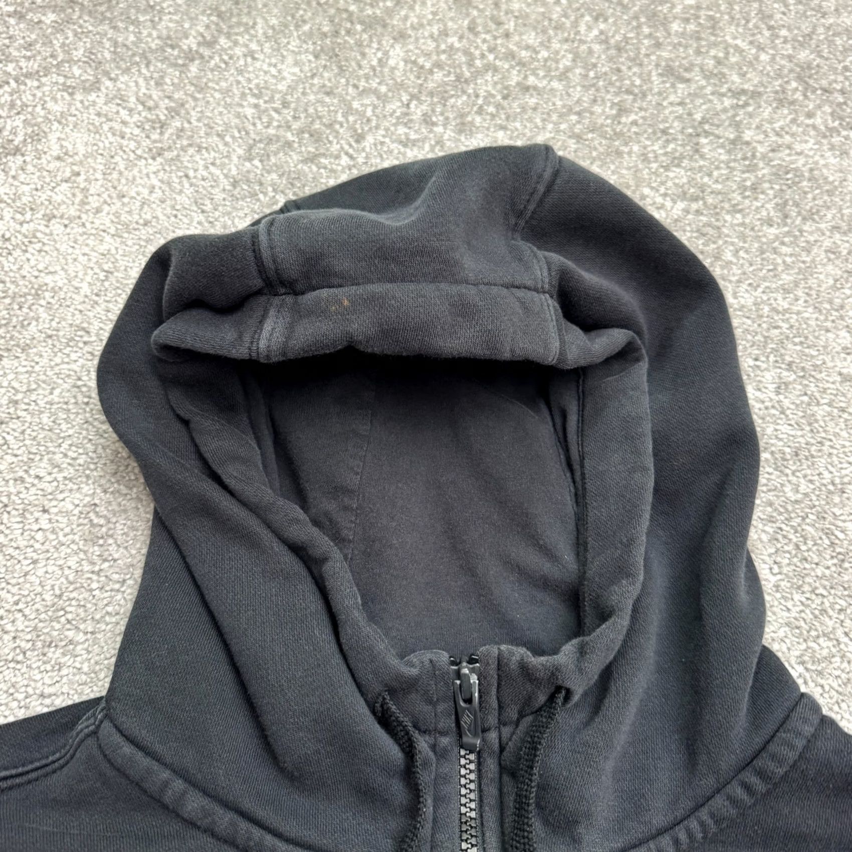 Nike Nike Full Zip Hoodie Sweatshirt Mens XL Black Pockets Fleece Casual Streetwear Size US XL / EU 56 / 4 - 4 Thumbnail