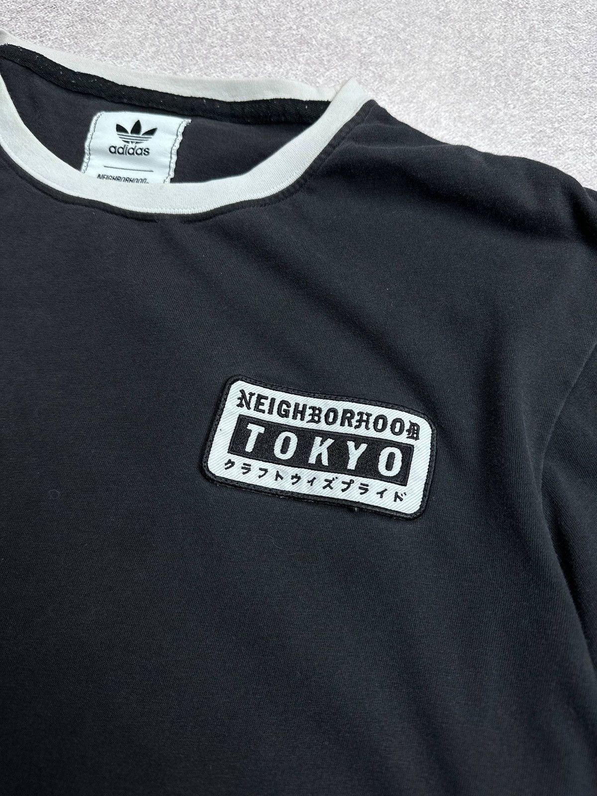Adidas × Neighborhood Neighborhood x Adidas Boxy Longsleeve Shirt L Size US L / EU 52-54 / 3 - 5 Thumbnail
