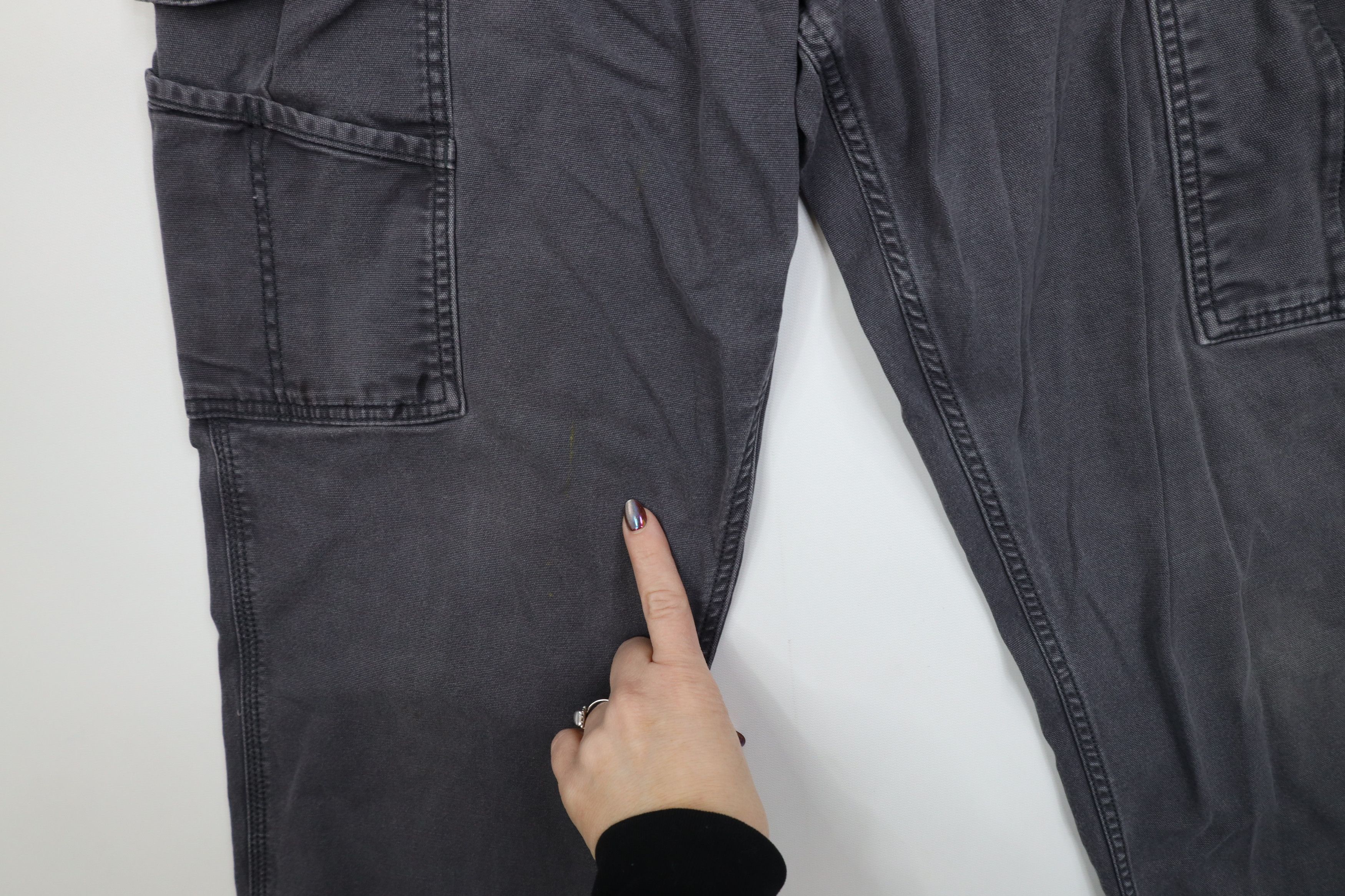 Carhartt Vintage Y2K Carhartt Relaxed Fit Canvas Cargo Pants Gray Size US 36 / EU 52 - 5 Thumbnail