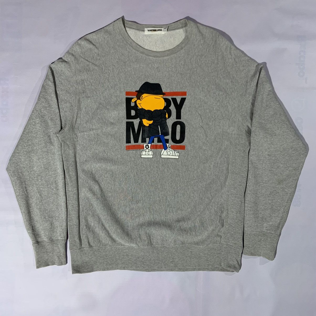 Bape 2008 Baby Milo DMC Crewneck Size US L / EU 52-54 / 3 - 1 Thumbnail
