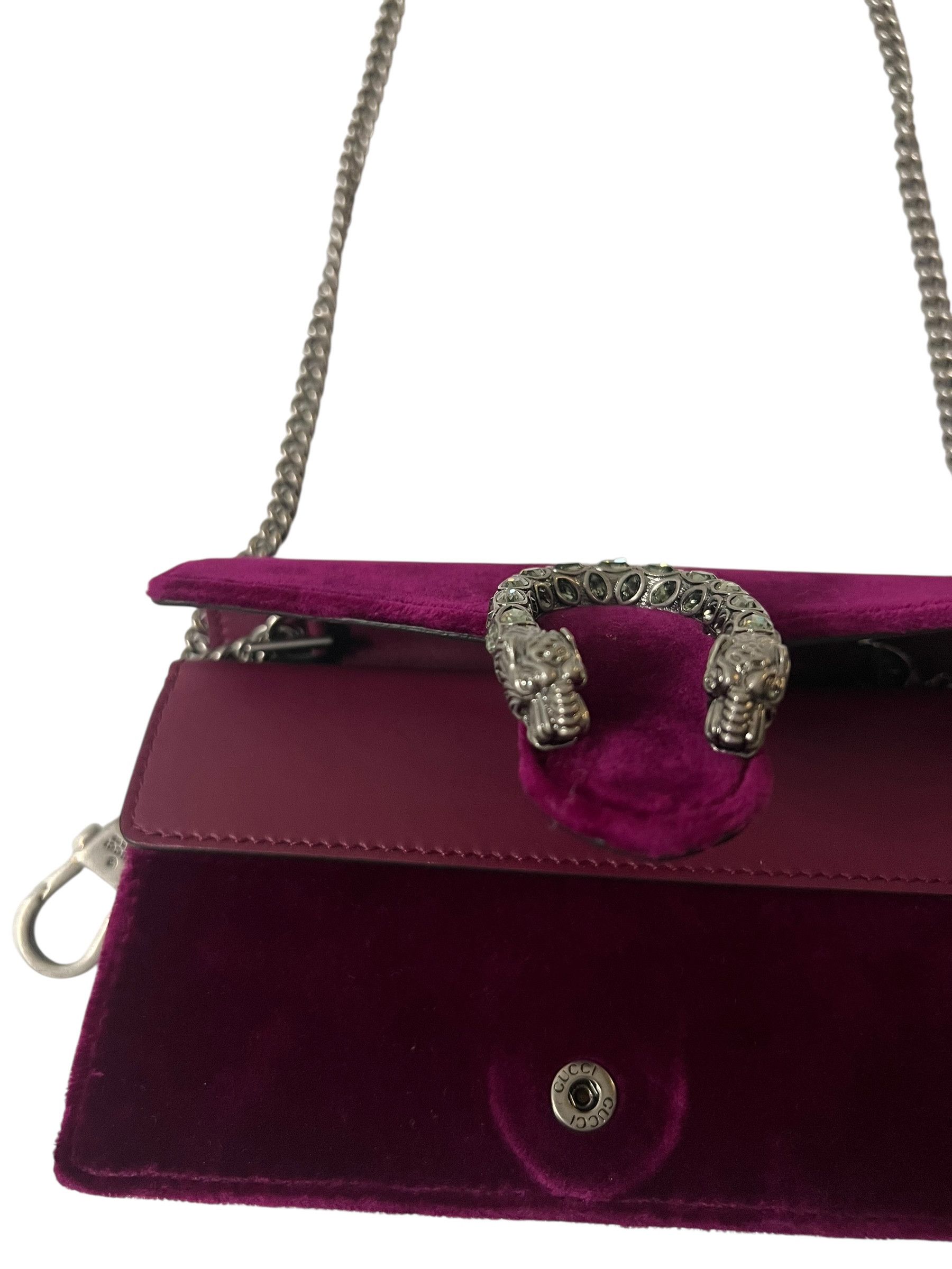 Gucci Gucci Dionysus velvet velour mini bag Size ONE SIZE - 4 Thumbnail