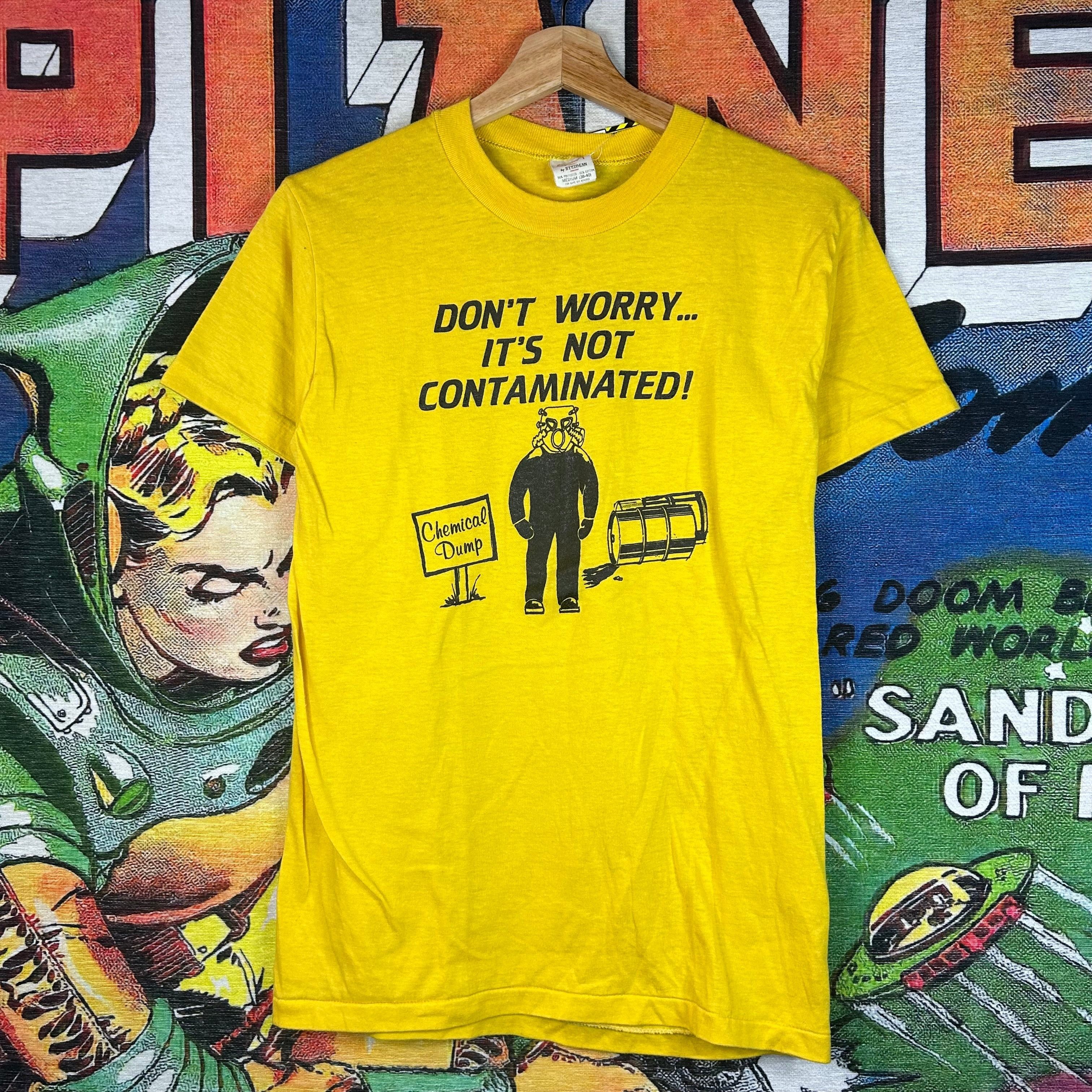 Vintage Vintage 80s Chemical Dump Tee Size Medium Size US M / EU 48-50 / 2 - 1 Thumbnail