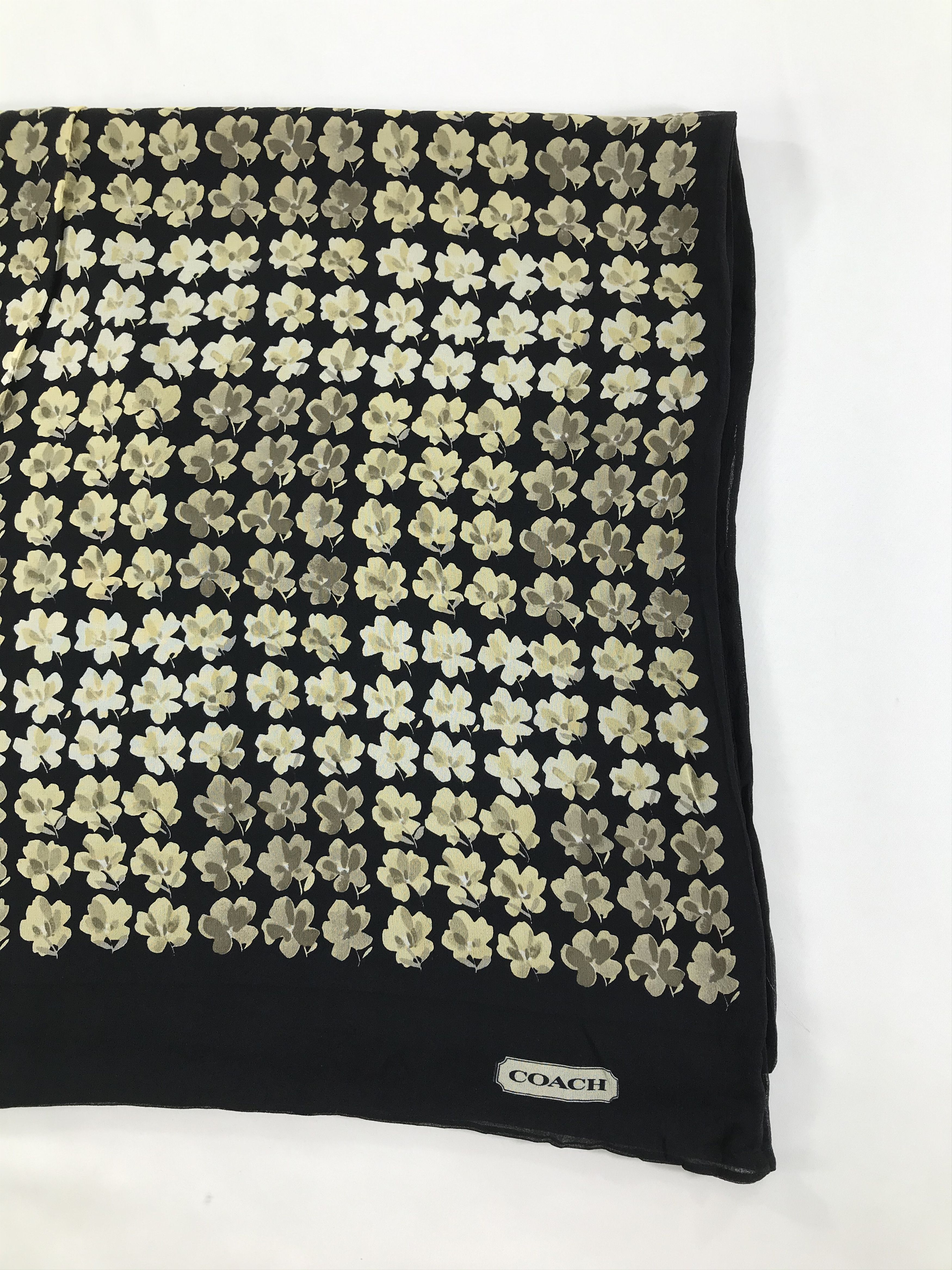 Coach Vintage Coach Silk Scarf Size ONE SIZE - 4 Thumbnail