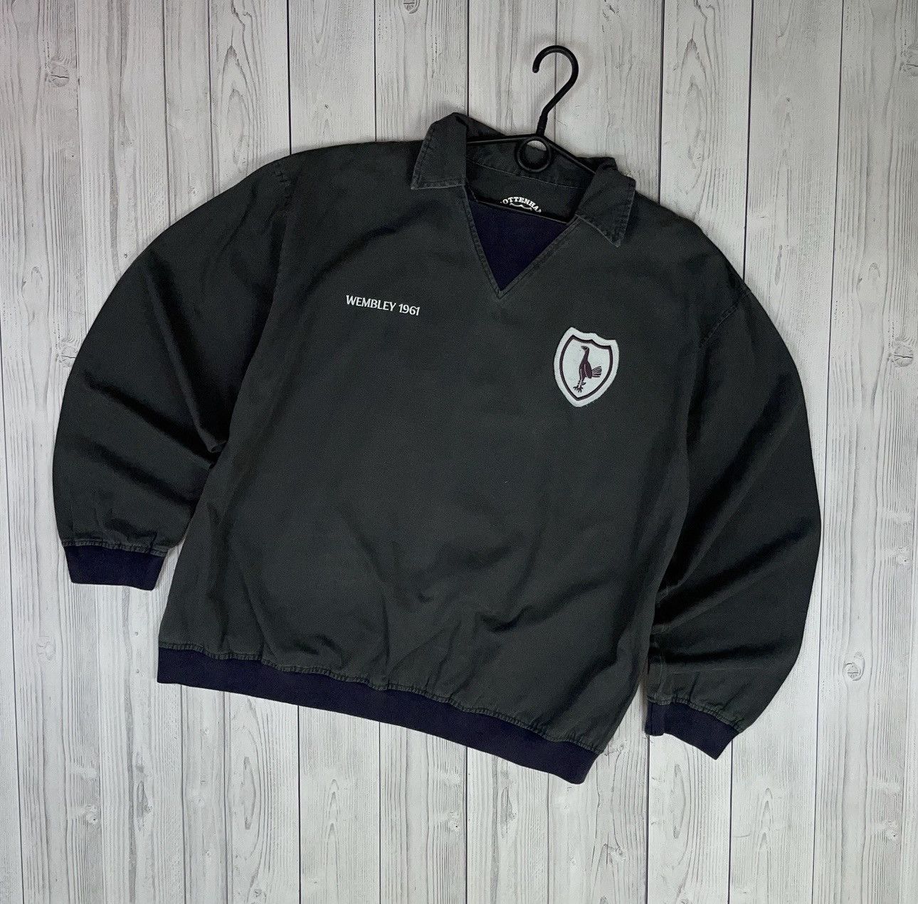 Vintage Vintage Spurs soccer coach jacket trainng rare Tottenham XL Size US XL / EU 56 / 4 - 1 Thumbnail