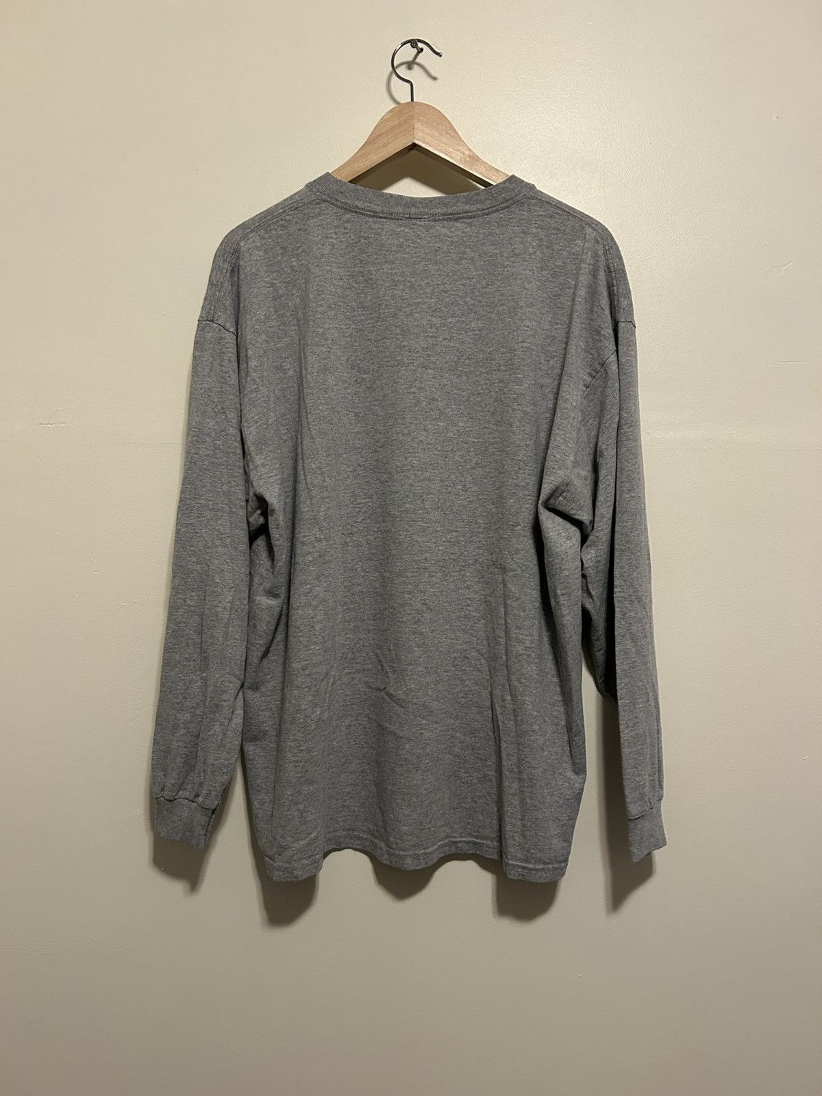 Steve And Barrys Y2K Vintage Navy Long Sleeve Tee Size US XL / EU 56 / 4 - 2 Thumbnail