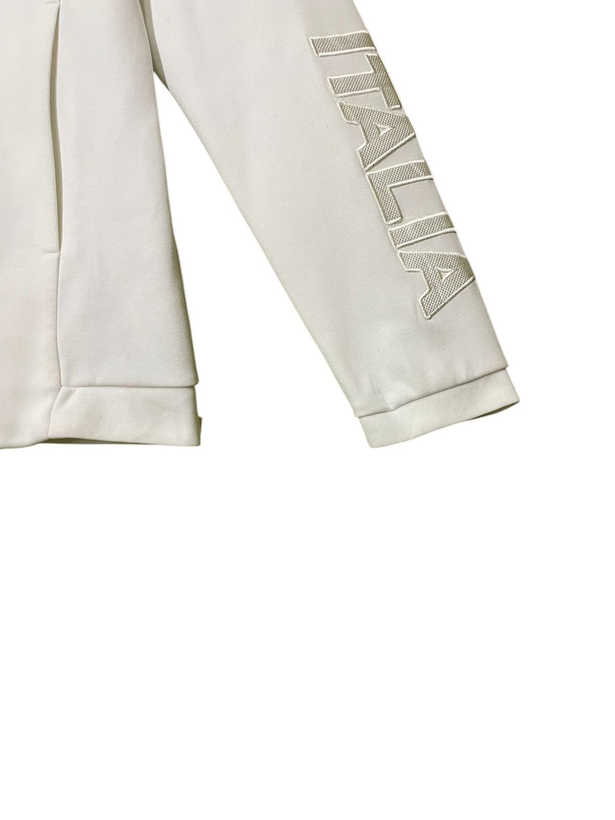 Japanese Brand × Kappa KAPPA hodiee embroidered small logo sweatshirt white Size US S / EU 44-46 / 1 - 5 Thumbnail