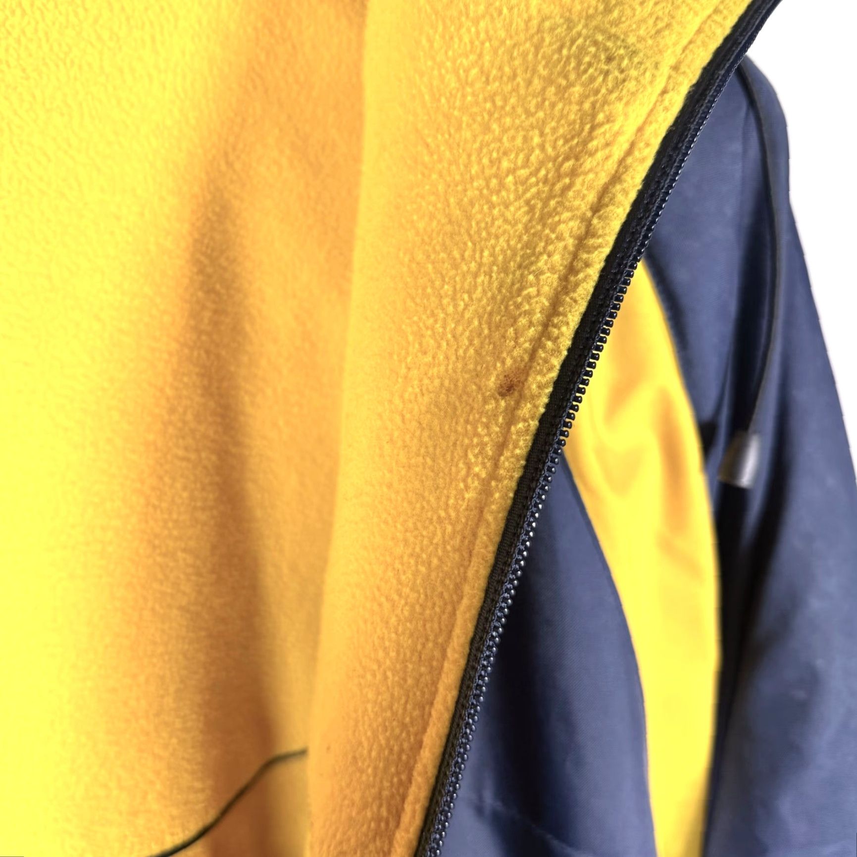 Nike Nike Jacket Men Reversible Fleece Blue Yellow Large Size US L / EU 52-54 / 3 - 6 Thumbnail