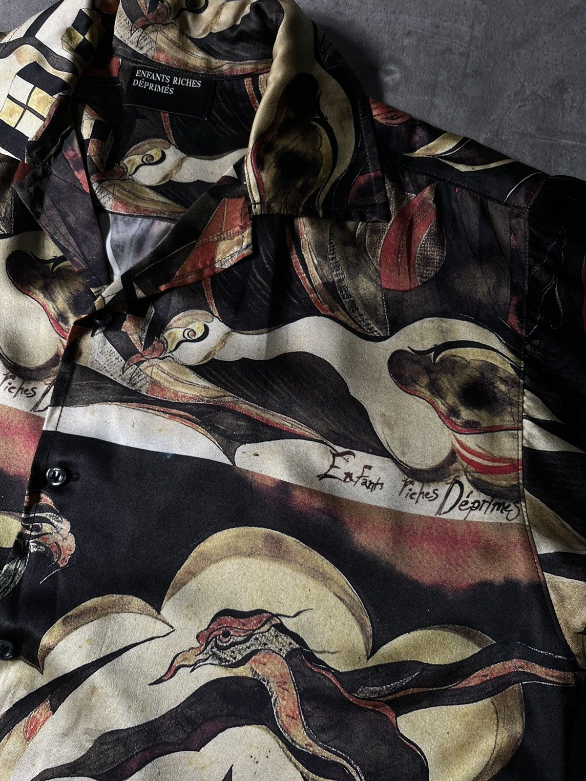 Enfants Riches Deprimes Enfants Riches Deprimes F/W 19 Broken Violin silk shirt Size US L / EU 52-54 / 3 - 9 Thumbnail