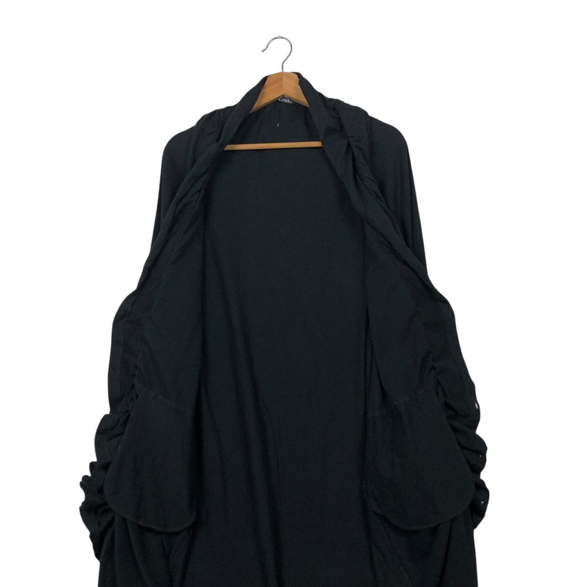 Limi Feu 🔥RICH BLACK LIMI FEU YOHJI YAMAMOTO LONG JACKET Size S / US 4 / IT 40 - 16 Thumbnail
