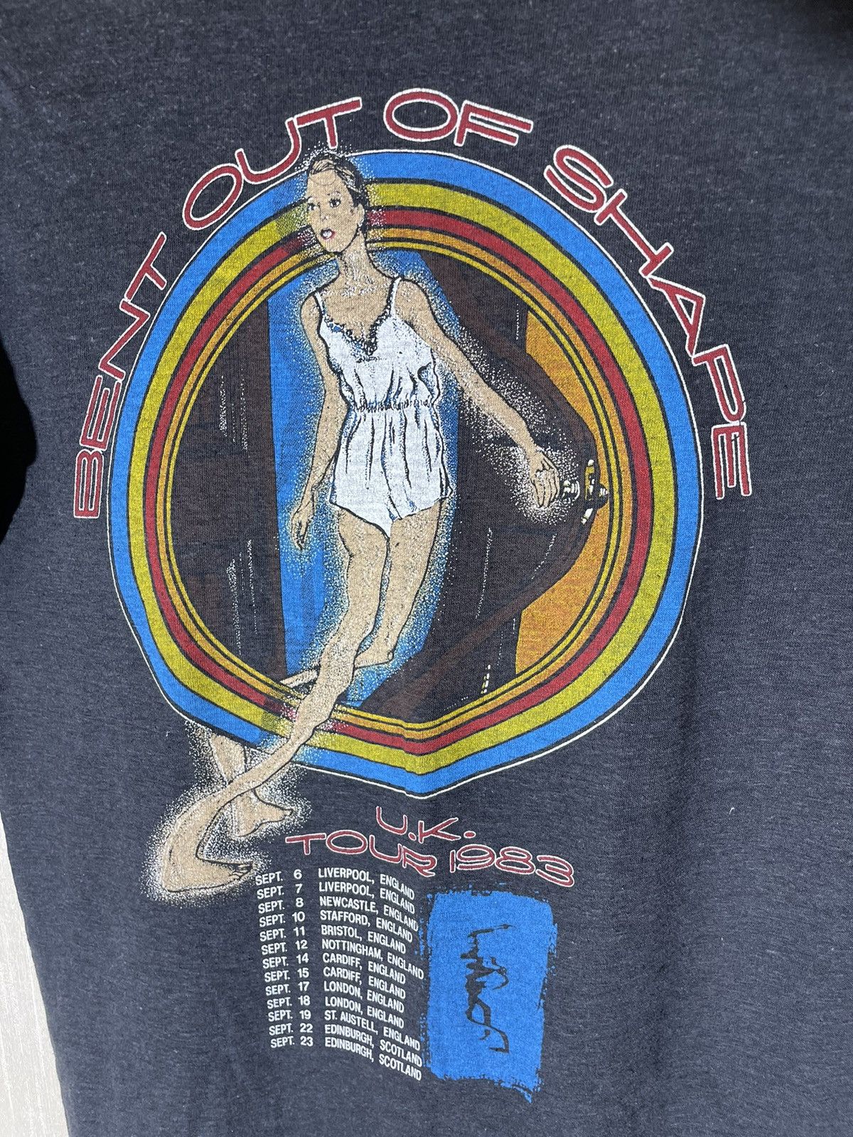 Band Tees × Vintage Rainbow 1983 RARE y2k vintage T shirt Size US S / EU 44-46 / 1 - 10 Thumbnail
