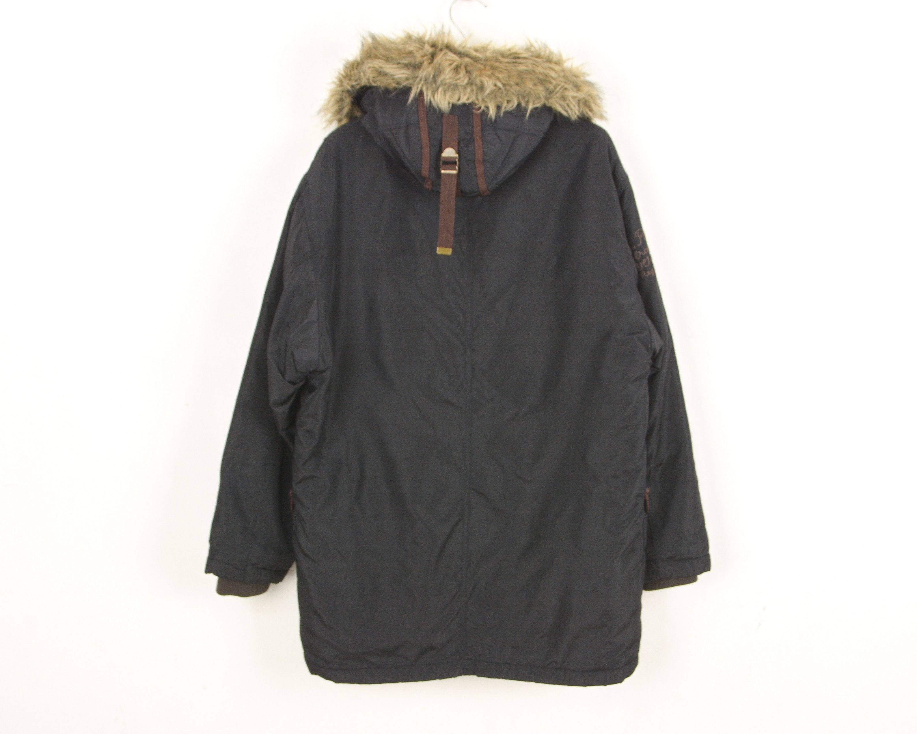 Replay Men S Coat Parka Nylon Hooded Quilted Lining Jacket Flying Size US S / EU 44-46 / 1 - 4 Thumbnail