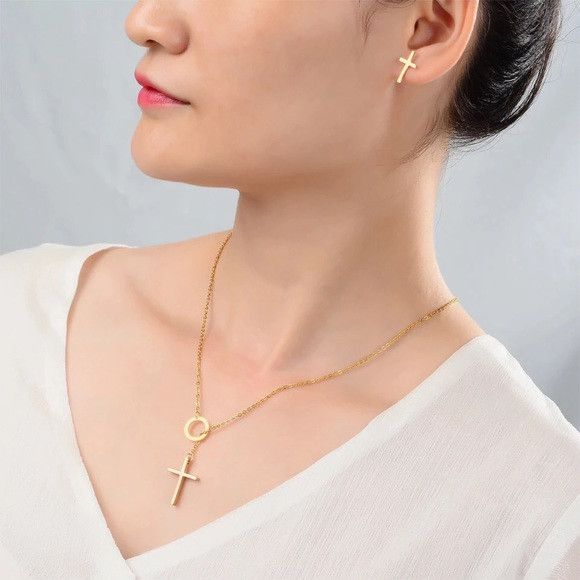 Other Stainless Steel Jewelry Set For Women Size ONE SIZE - 2 Thumbnail
