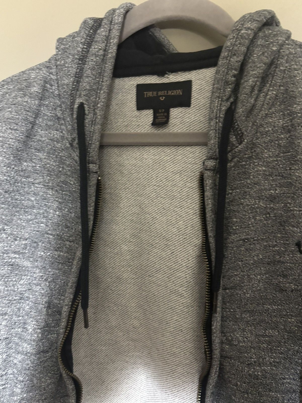True Religion True Religion-Baseball Stitch Gray Full Zip Size Small Size US S / EU 44-46 / 1 - 3 Thumbnail