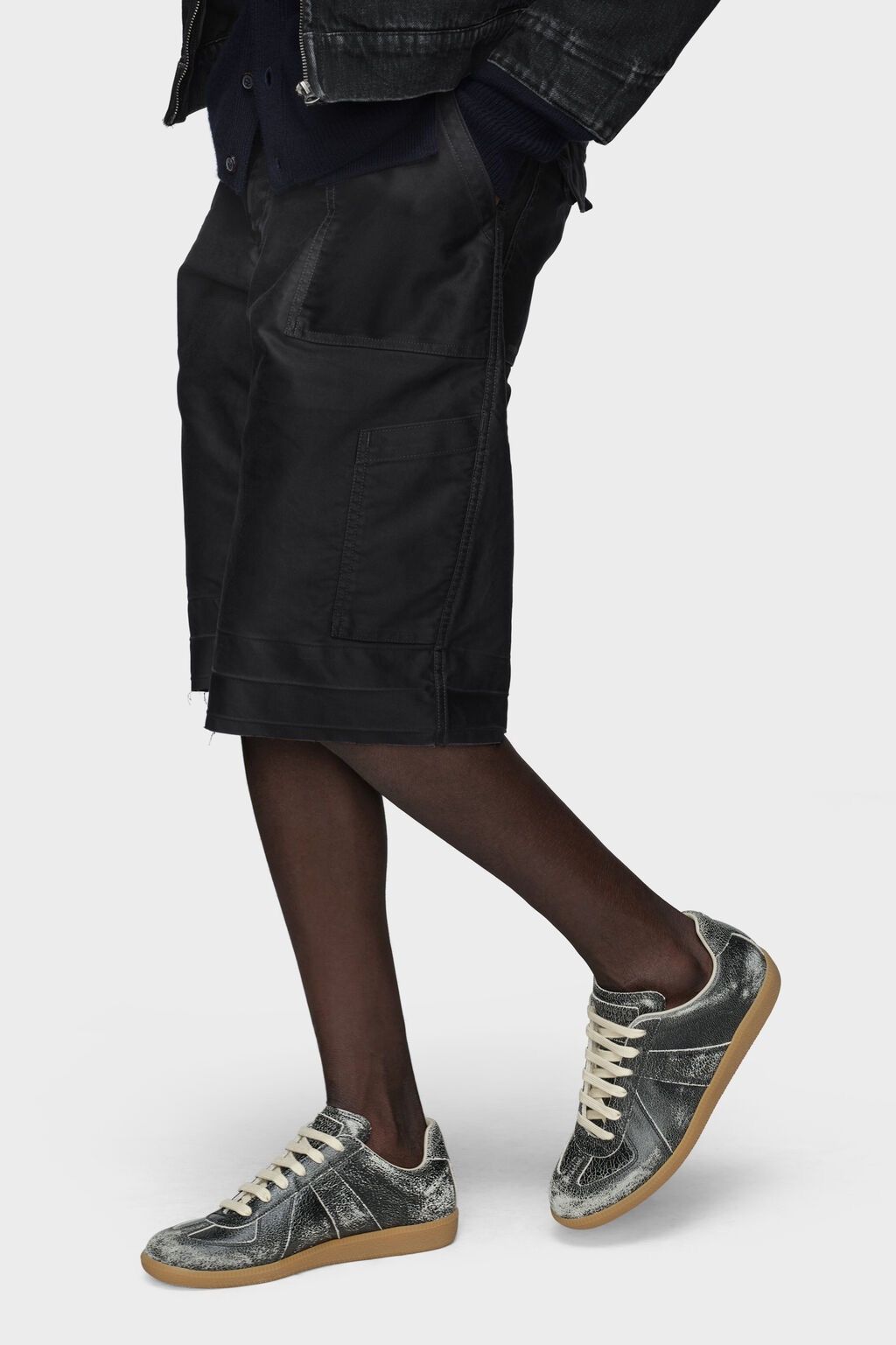 Maison Margiela Maison Margiela Cracked Leather Replica Sneakers Size US 8 / EU 41 - 3 Thumbnail
