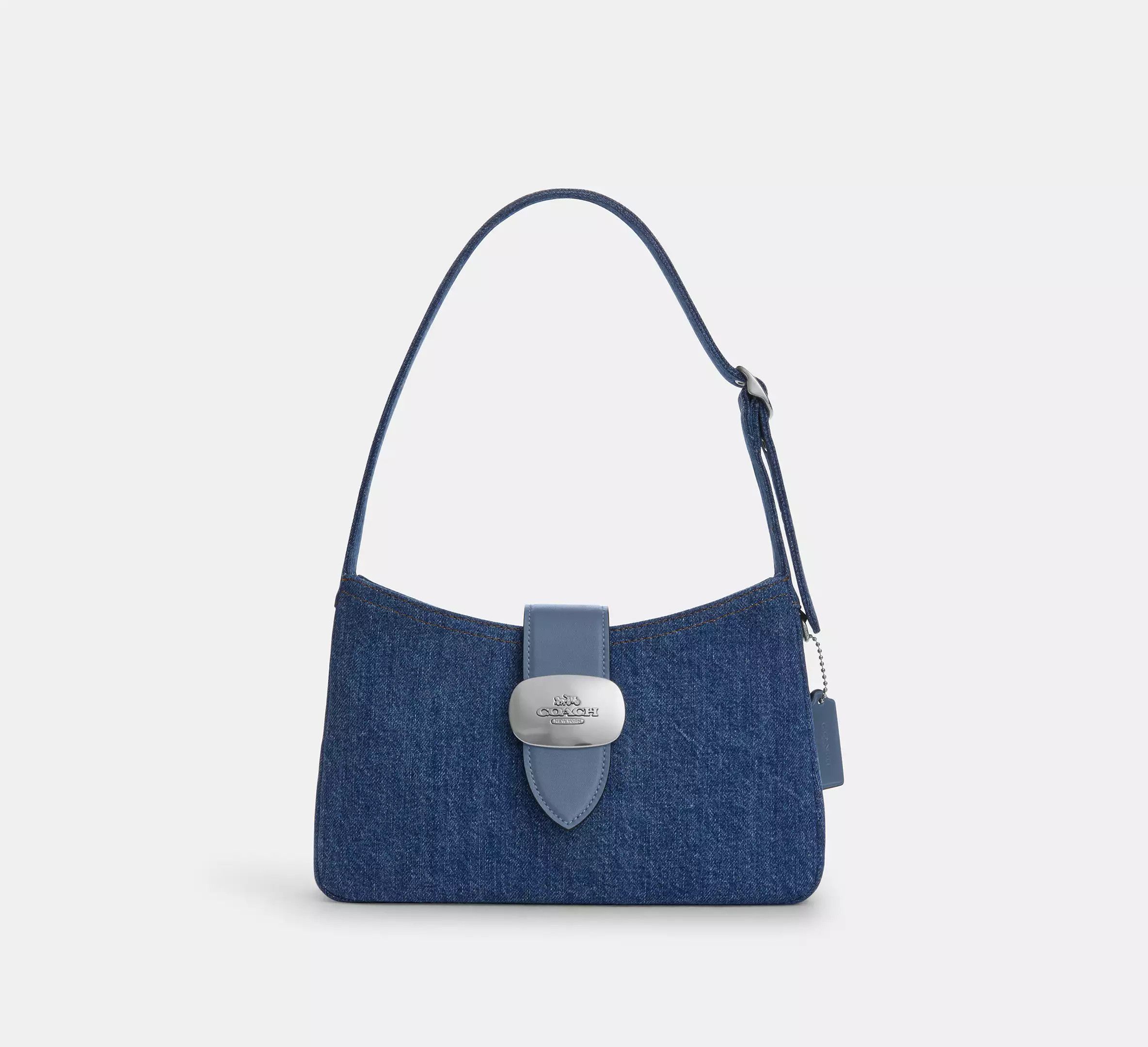 Coach Eliza Shoulder Bag In Signature Denim CAK45 Size ONE SIZE - 8 Thumbnail