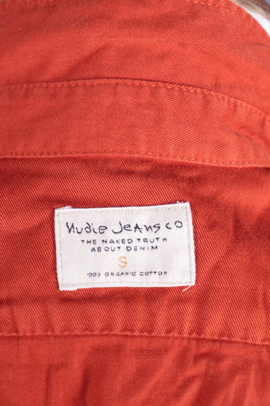 Nudie Jeans NUDIE JEANS CO Orange Denim Long Sleeve Shirt Size S Size US S / EU 44-46 / 1 - 12 Thumbnail