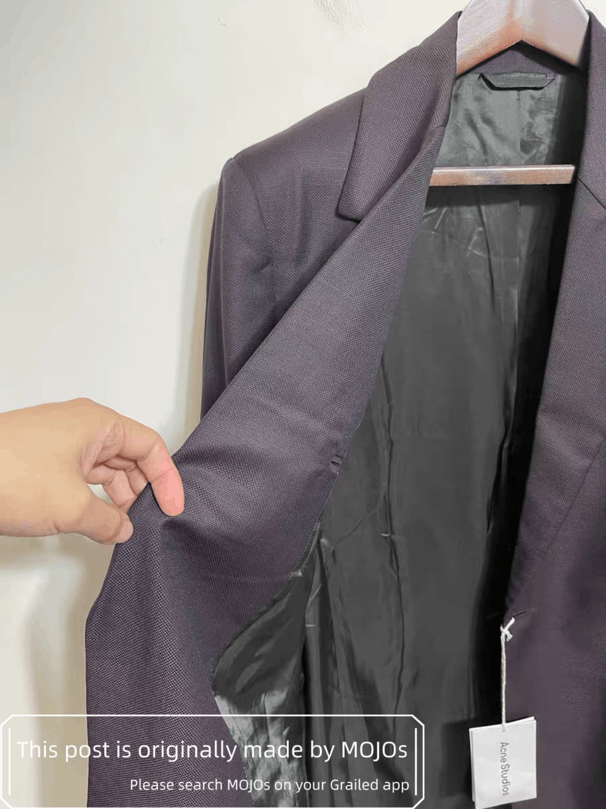 Acne Studios Sz 50 Acne Studios Classic Blazer mojos36272 Size US M / EU 48-50 / 2 - 5 Thumbnail