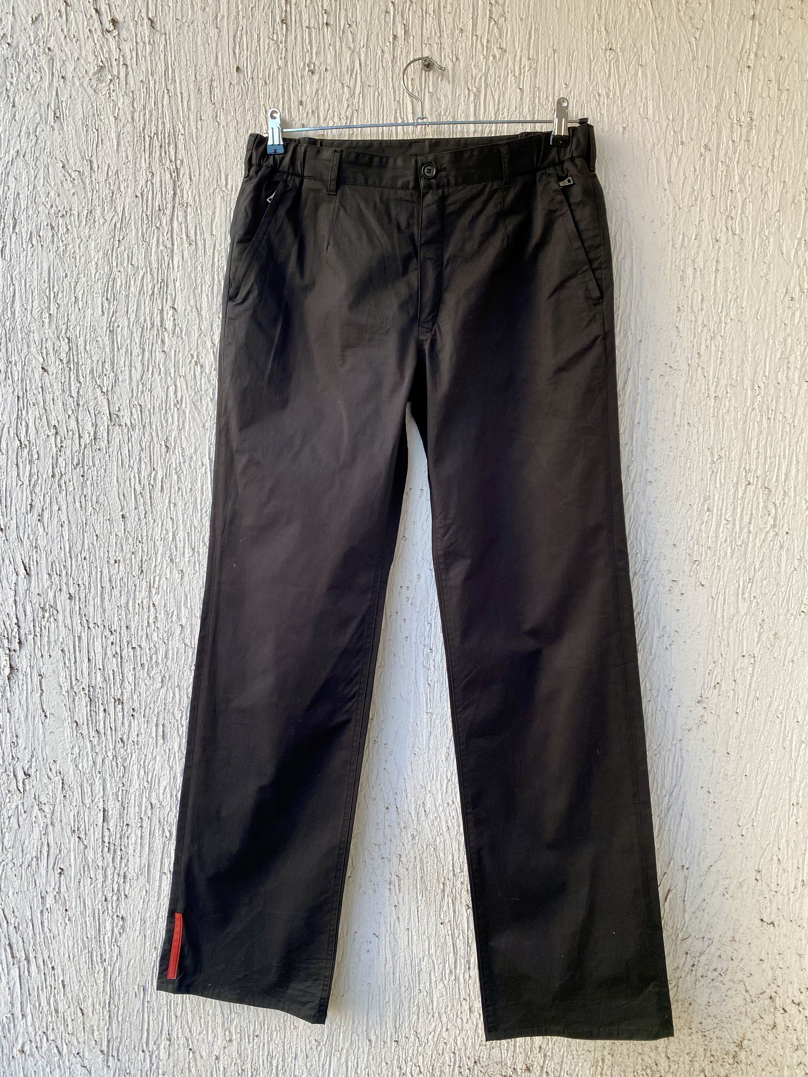Prada red tab straight pant Size US 32 / EU 48 - 1 Thumbnail