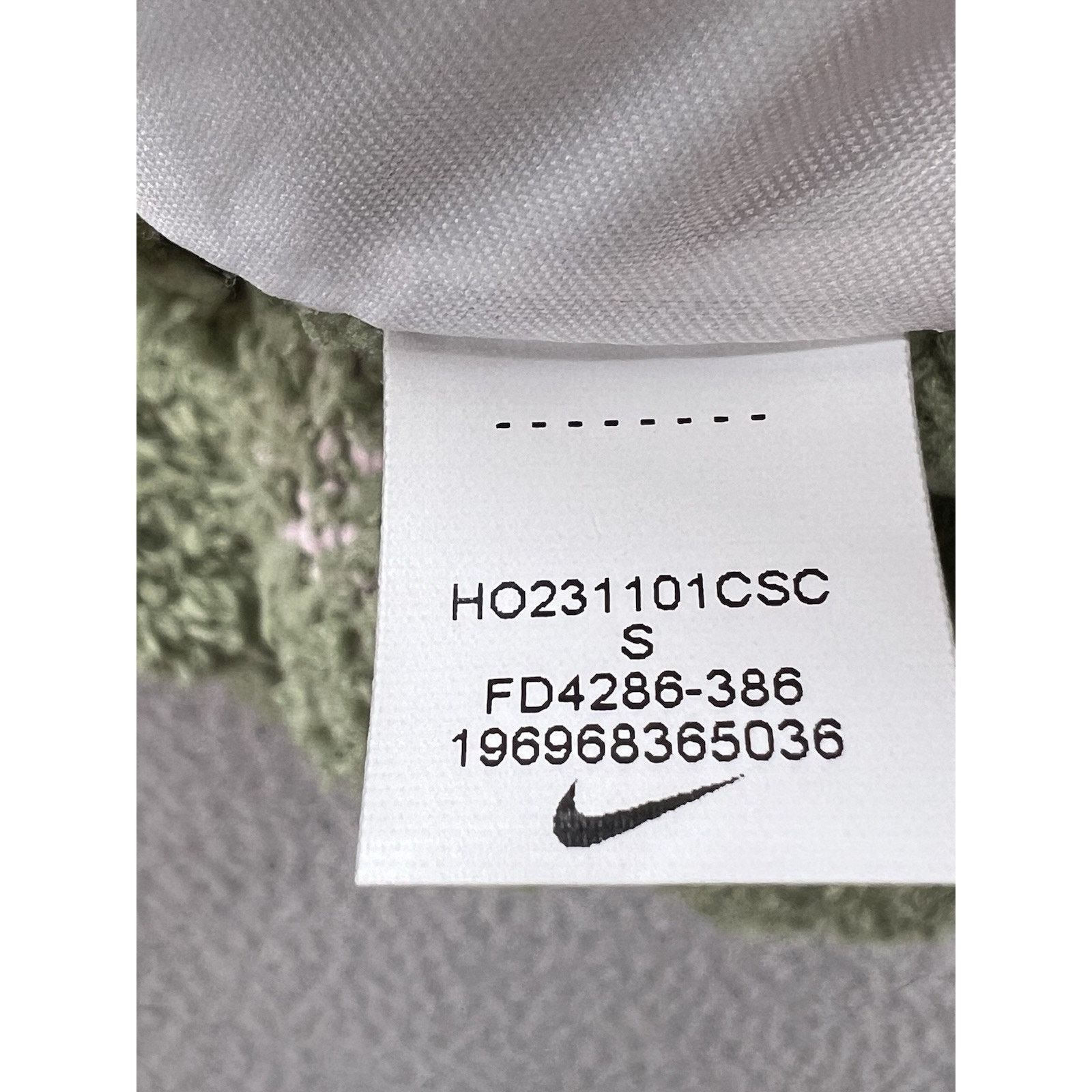 Nike Nike Phoenix Cozy Bouclé TopOlive Oil Green FD4286-386 Small Size S / US 4 / IT 40 - 4 Thumbnail